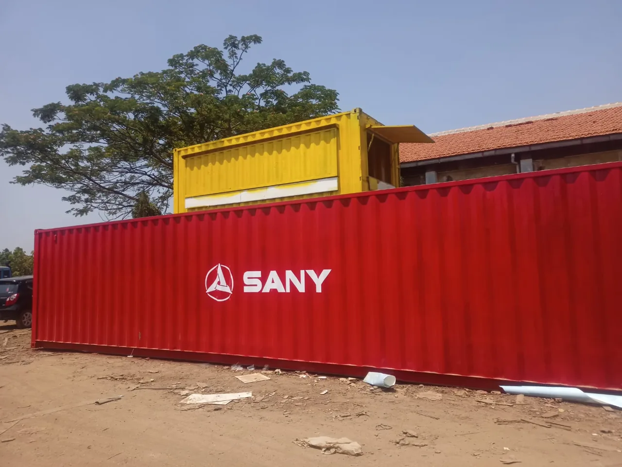 Kontainer office dry PT. Radja Hutama Agung