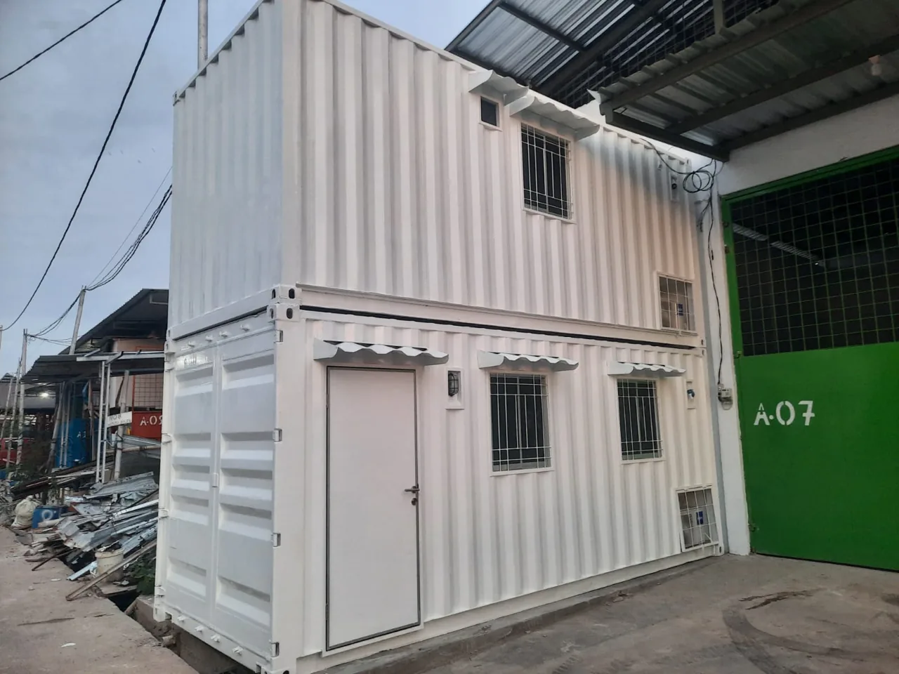 Kontainer office dry PT. Radja Hutama Agung
