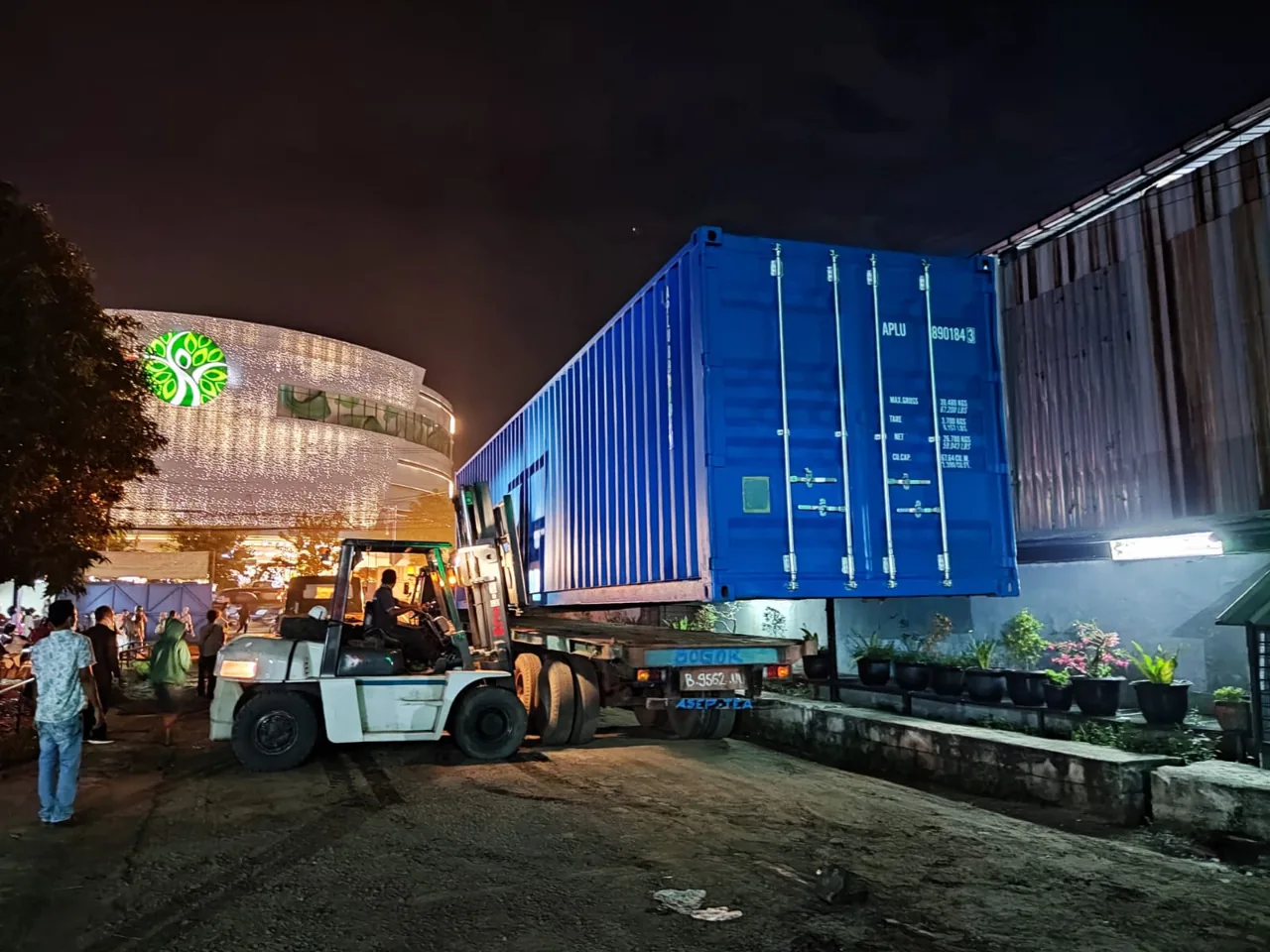 Kontainer office dry PT. Radja Hutama Agung